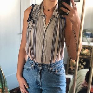 free people sleeveless top